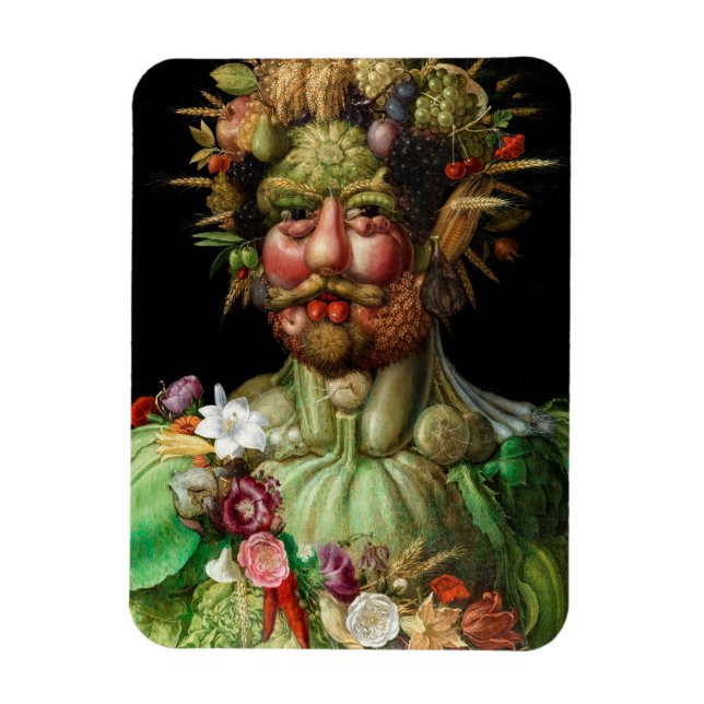 Magnet Flexible Giuseppe Arcimboldo - Vertumnus (Vertical)