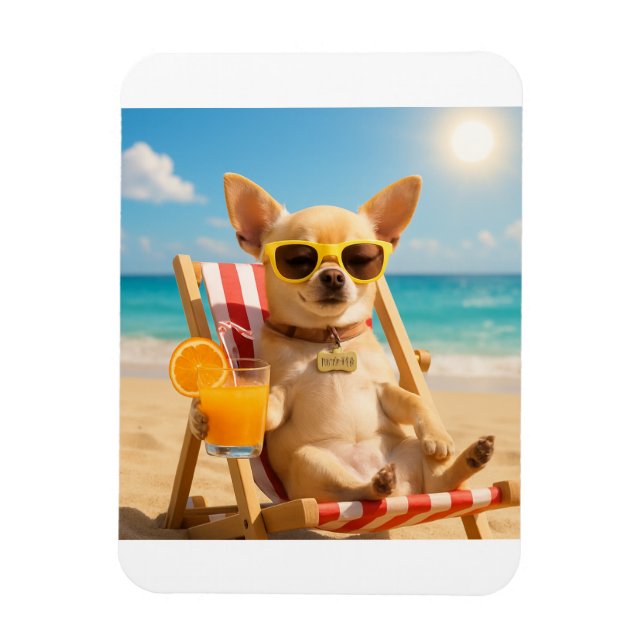 Magnet Flexible Gizmo en vacances (Vertical)