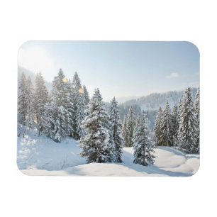 Magnet Flexible Glace et neige   Allgäu Bavaria Allemagne du sud