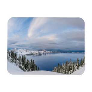 Magnet Flexible Glace et neige   Crater Lake Oregon