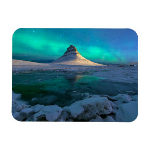 Magnet Flexible Glace et neige   Kirkjufell Mountain, Islande
