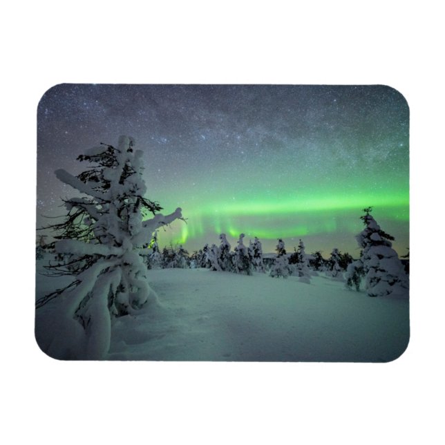 Magnet Flexible Glace et neige | Parc national de Pallas-Yllastunt (Horizontal)