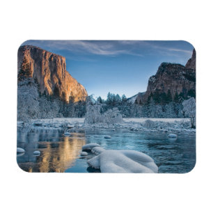 Magnet Flexible Glace et neige Rime Ice dans la vallée de Yosemi