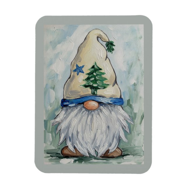 MAGNET FLEXIBLE GNOME DU DRAPEAU DU MAINE  (Vertical)