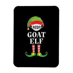 Magnet Flexible Goat Elf Matching Christmas