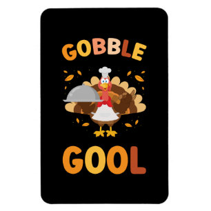 Magnet Flexible Gobblegol Turquie Thanksgiving