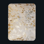 Magnet Flexible Gold Cowhide Print Metallic<br><div class="desc">Ce bel aimant d'impression métallique doré, il apportera un style magnifique à votre don. Vous pouvez aussi personnaliser en ajoutant votre propre monographie ou photographie pour toutes les occasions spéciales de votre vie pour vous et vos proches (anniversaire, fête, jour des valentines, Noël... ) Découvrez notre sélection croissante de coussins...</div>