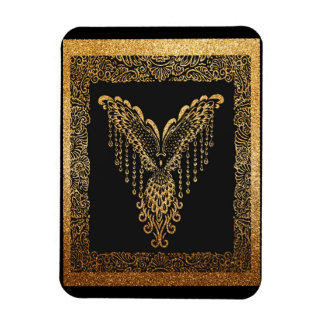Magnet Flexible Golden Phoenix Elégance