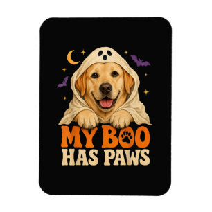 Magnet Flexible Golden Retriever Halloween Drôles de Pattes