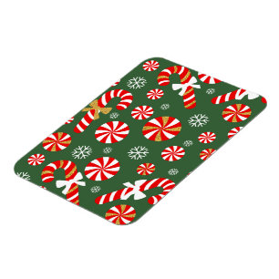 Magnet Flexible Golden Winter Sweet Snowfall Sucre de canne