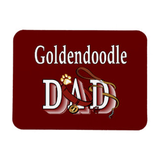 Magnet Flexible Goldendoodle Papa