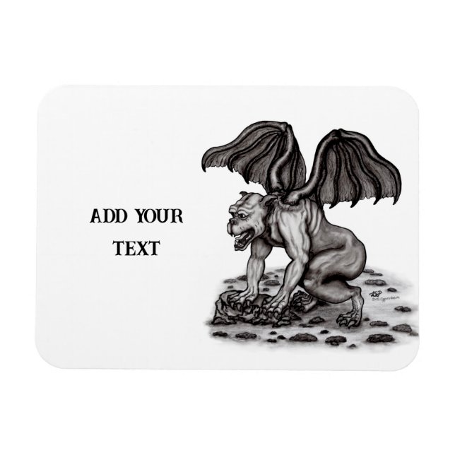Magnet Flexible Golem Gargoyle (Horizontal)