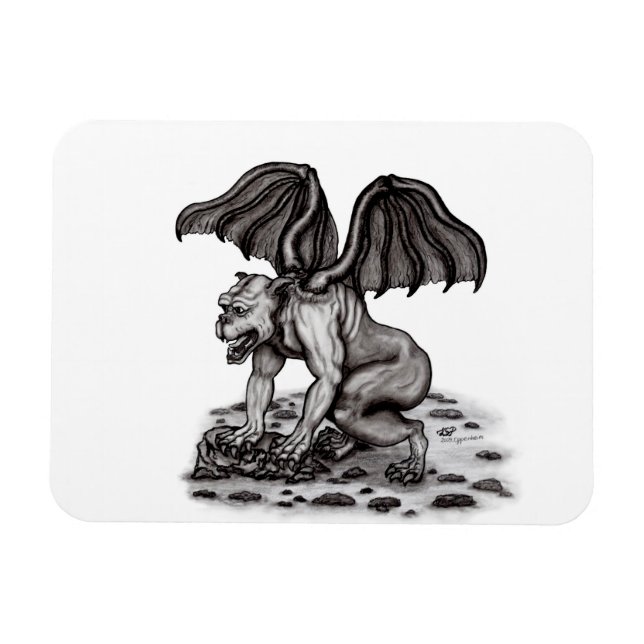 Magnet Flexible Golem Gargoyle (Horizontal)