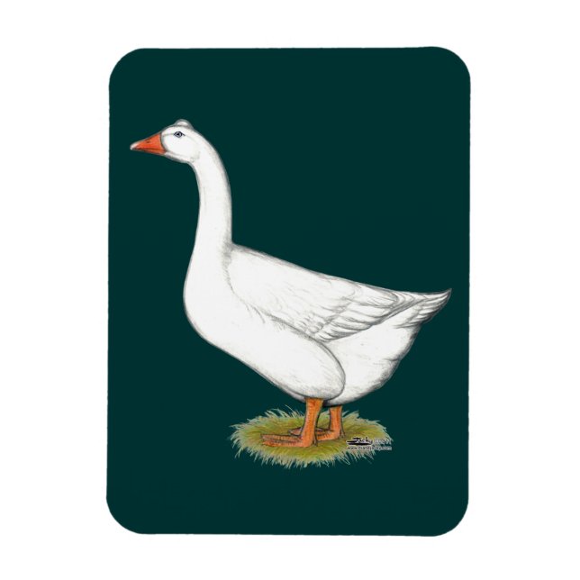 Magnet Flexible Goose Roman Tufted (Vertical)
