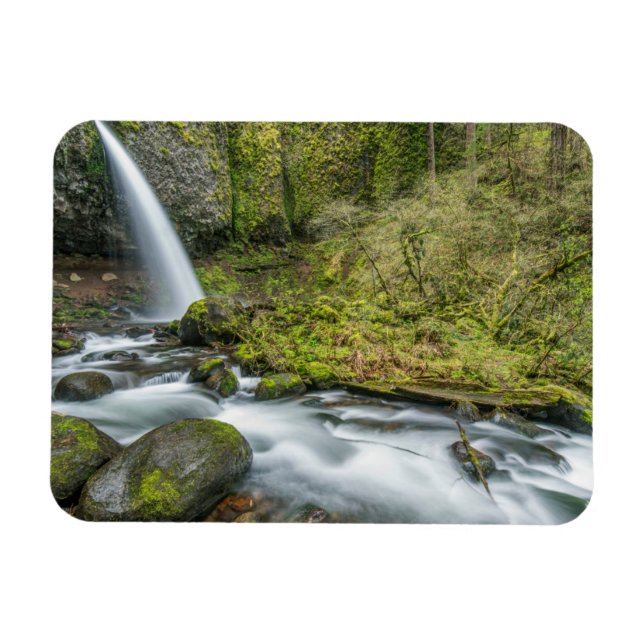 Magnet Flexible Gorge du fleuve Columbia, Ponytail Falls (Horizontal)