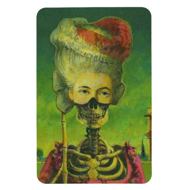 Magnet Flexible Gothique Skeleto Aimant flexible (Vertical)