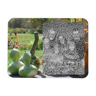 Magnet Flexible Gourds Et Citrouilles Fall Ajouter Votre Photo