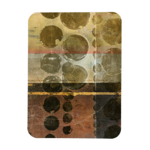 Magnet Flexible Gouttelettes vertes circulaires