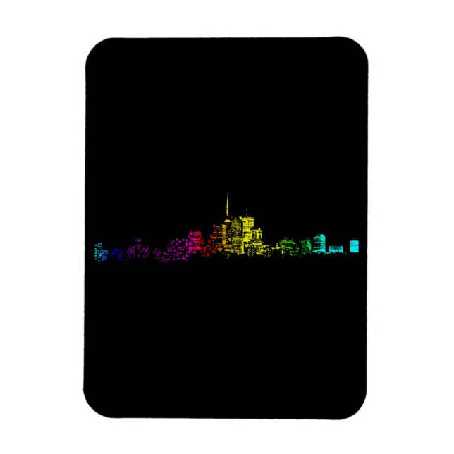 Magnet Flexible Gradient Skyline de Toronto (Vertical)
