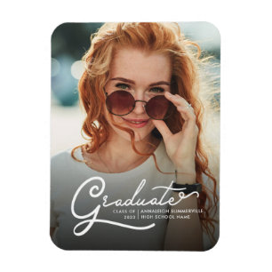 Magnet Flexible Graduation 2025 Faire-part photo