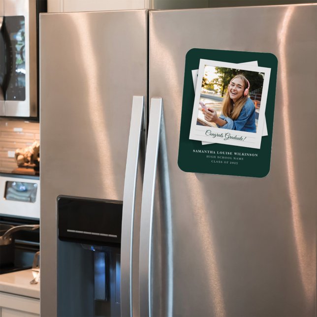 Magnet Flexible Graduation 2025 Faire-part photo (Graduation Photo Announcement Magnet)