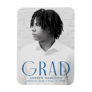 Magnet Flexible Graduation de la photographie bleue simplifiée mod