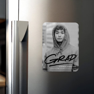 Magnet Flexible Graduation moderne en pointillé noir photo