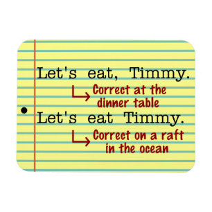 Magnet Flexible Grammaire de ponctuation amusante