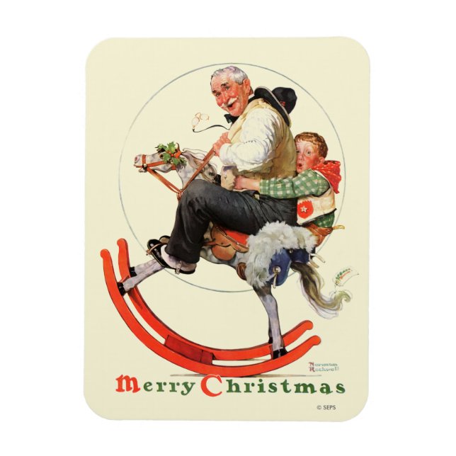 Magnet Flexible Grampes sur Rocking Horse (Vertical)