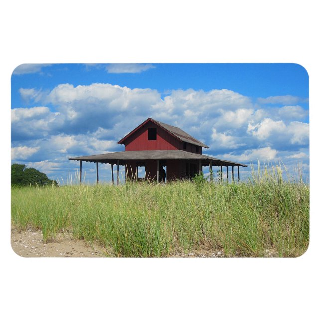 Magnet Flexible Grand aimant de l'île de la basse herbe (Horizontal)