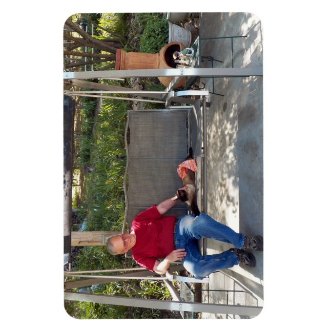 Magnet Flexible Grand aimant photo personnalisé (Vertical)