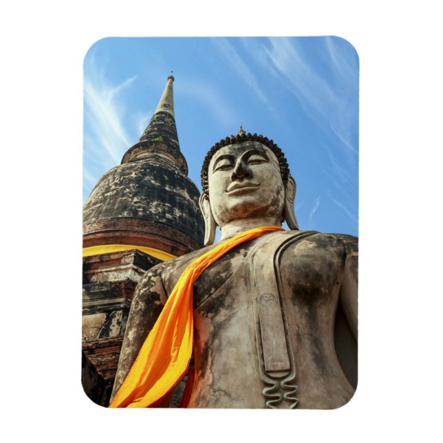 Magnet Flexible Grand Bouddha à Ayutthaya, Thaïlande (Vertical)