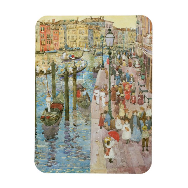 Magnet Flexible Grand Canal, Venise par Maurice Prendergast (Vertical)