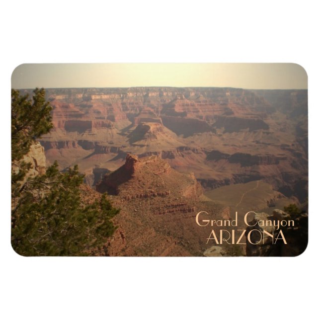 Magnet Flexible Grand Canyon Arizona pittoresque rectangle magnéti (Horizontal)