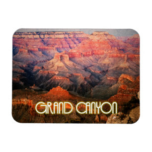 Magnet Flexible Grand Canyon, coucher de soleil de l'Arizona styli