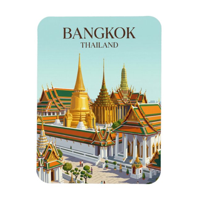 Magnet Flexible Grand Palais Thaïlande (Vertical)