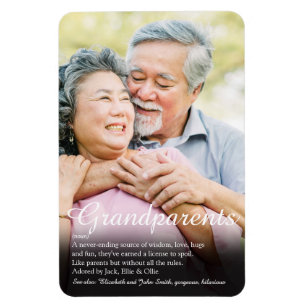 Magnets Aimants Citation Grands Parents Zazzle Fr