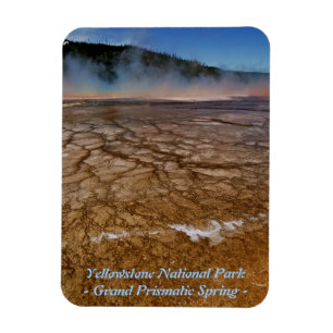 MAGNET FLEXIBLE GRAND PRISMATIC SPRING DANS LE PARC YELLOWSTONE (1