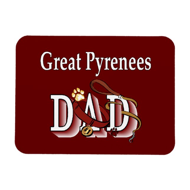 Magnet Flexible Grand Pyrénées DAD (Horizontal)