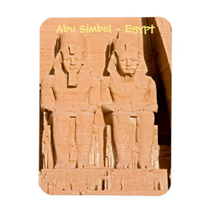 Magnet Flexible Grand Temple d'Abou Simbel - Ramses II - Egypte