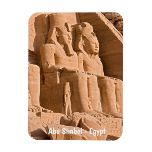 Magnet Flexible Grand Temple d'Abu Simbel - Ramsès II - Égypte