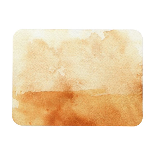 Magnet Flexible grande aquarelle arrière - plan - aquarelle peintu (Horizontal)