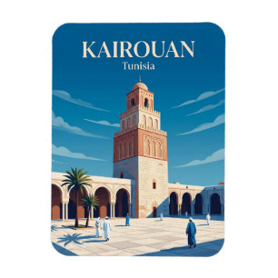 Magnet Flexible Grande Mosquée de Kairouan Tunisie