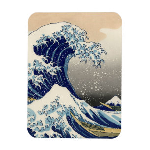 Magnet Flexible Grande vague Kanagawa peinture japonaise