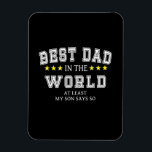 Magnet Flexible Grandfather Quotes | Best Dad In The World<br><div class="desc">Grandfather Quotes | Best Dad In The World</div>