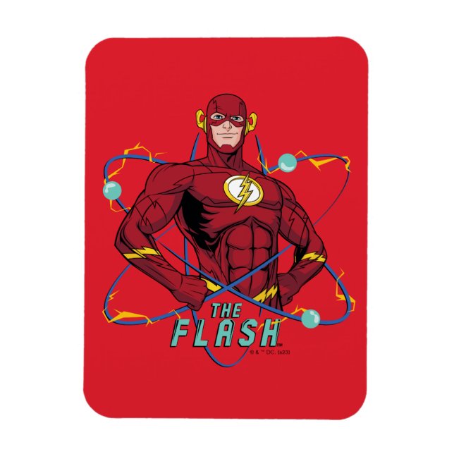 Magnet Flexible Graphique atomique Flash de dessin (Vertical)