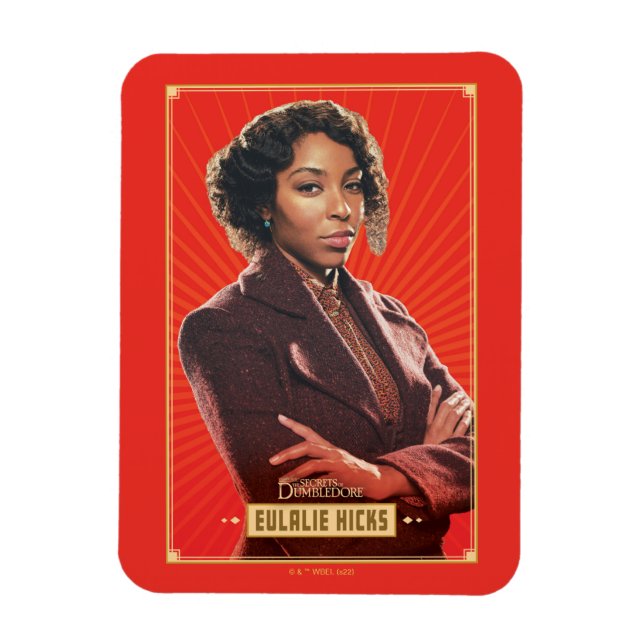 Magnet Flexible Graphique de caractères Eulalie Hicks (Vertical)