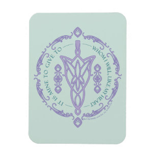 Magnet Flexible Graphique de citation ARWEN™ Evenstar