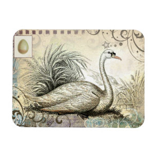 Magnet Flexible Graphique de cygne