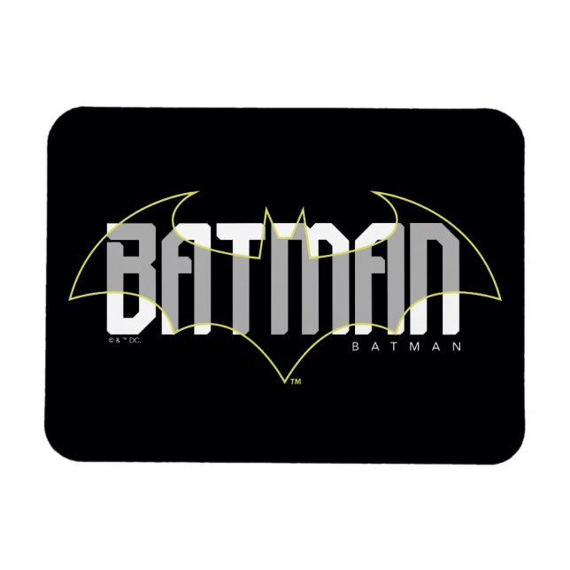 Magnet Flexible Graphique de nom haute technologie Batman (Horizontal)